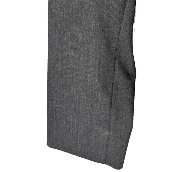 Pendleton Skirt Suit 12Charcoal Gray 98 Virgin Wool 2 Lycra Great Cond - Picture 8 of 14